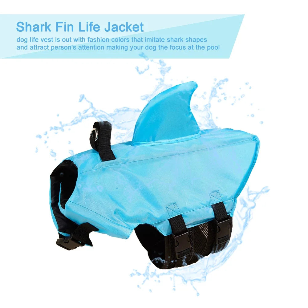 Shark Fin Doggy Life Jacket