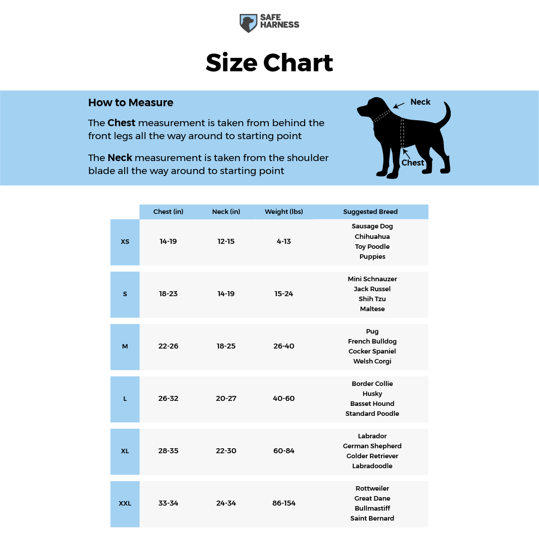 Safe Harness - Ultimate No Pull Custom Dog Harness