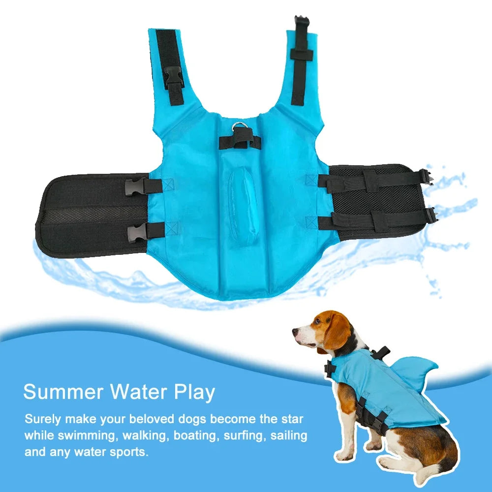 Shark Fin Doggy Life Jacket